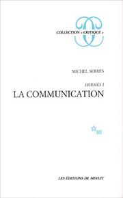 Cover of: Hermès by Michel Serres