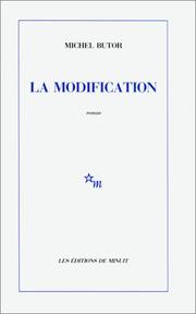 Cover of: La modification by Butor