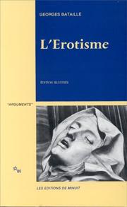Cover of: L'Erotisme by Georges Bataille
