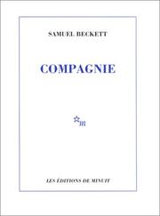 Cover of: Compagnie by Samuel Beckett