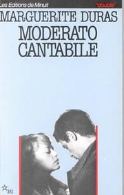 Cover of: Moderato Cantabile by Marguerite Duras
