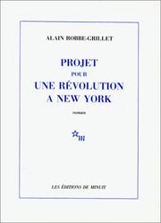 Cover of: Projet Pour Une Revolution a New York