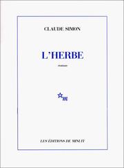 Cover of: L'herbe by Claude Simon