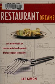 Cover of: The restaurant dream? by Lee Simon