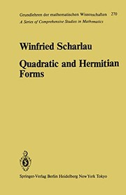 Cover of: Quadratic and Hermitian Forms