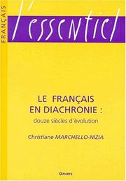 Cover of: Le français en diachronie : Douze siècles d'évolution