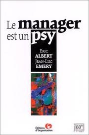 Cover of: Le manager est un psy