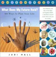 Cover of: What does my future hold? by Hall, Judy