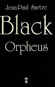 Orphée noir by Jean-Paul Sartre