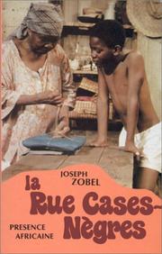 Cover of: LA Rue Cases Negres by Joseph Zobel