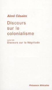 Cover of: Discours Sur Le Colonialisme by Aimé Césaire