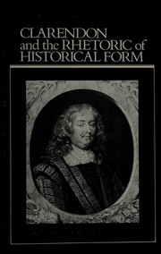 Cover of: Clarendon and the rhetoric of historical form
