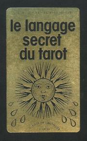 Cover of: Language Secret Du Tarot