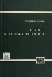 Cover of: Herders Kulturanthropologie.