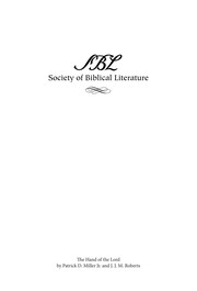 Cover of: The hand of the Lord: a reassessment of the "Ark narrative" of 1 Samuel