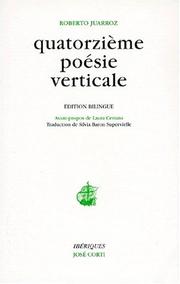 Cover of: Quatorzième poésie verticale