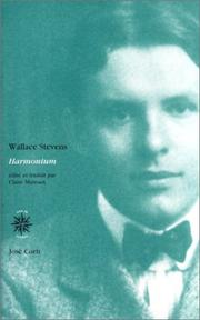 Cover of: Harmonium