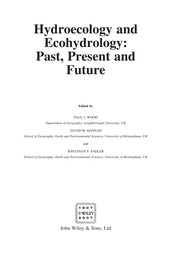 Cover of: Hydroecology and ecohydrology: past, present and future