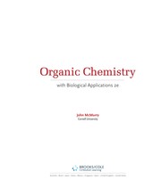 Cover of: Organic chemistry with biological applications by John E. McMurry
