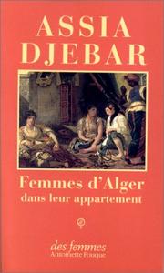 Cover of: Femmes D'alger by Assia Djebar