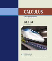 Cover of: Calculus by Soo Tang Tan