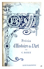 Cover of: Précis d'histoire de l'art