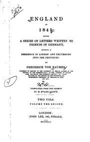 Cover of: England in 1841