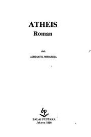 Atheis by Achdiat K. Mihardja