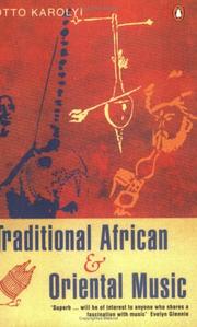 Cover of: Traditional African and Oriental music | Otto Karolyi