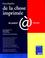 Cover of: Encyclopédie de la chose imprimée