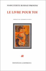 Cover of: Le livre pour toi