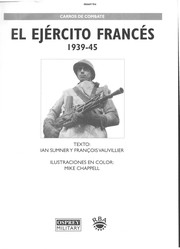Cover of: El eje rcito france s by Ian Sumner