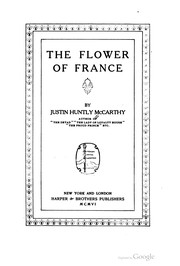 Cover of: The Flower Of France by 