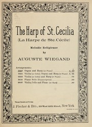 The harp of St. Cecilia = by Auguste Wiegand