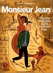 Cover of: Monsieur Jean, tome 4  by Charles Berberian, Philippe Dupuy