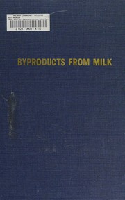Cover of: Byproducts from milk.