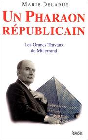 Cover of: pharaon républicain: enquêtes