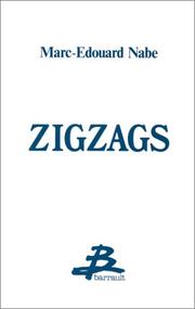 Cover of: Zigzags by Marc-Edouard Nabe