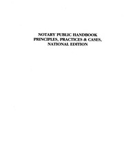 Notary public handbook by Alfred E. Piombino