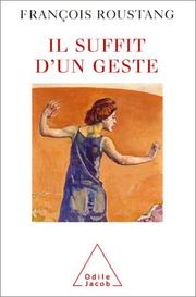 Cover of Il suffit d'un geste