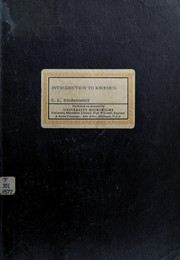 Cover of: Introduction to kinesics