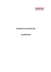 Cover of: Aforismos by Friedrich Nietzsche