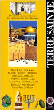 Cover of: Terre sainte