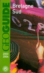 Cover of: Bretagne Sud 2003