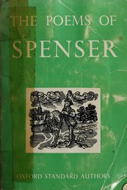 Cover of: The poetical works of Edmund Spenser by 