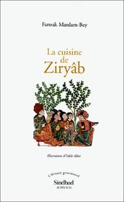 Cover of: La cuisine de Ziryâb by Farouk Mardam-Bey