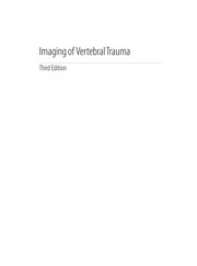 Cover of: Imaging of vertebral trauma