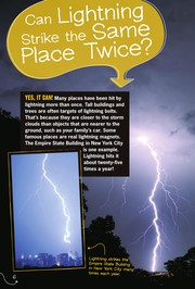 Cover of: Can lightning strike the same place twice?: and other questions about Earth, weather, and the environment