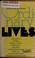 Cover of: Ordinary lives