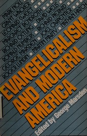 Cover of: Evangelicalism and modern America by edited by George Marsden.